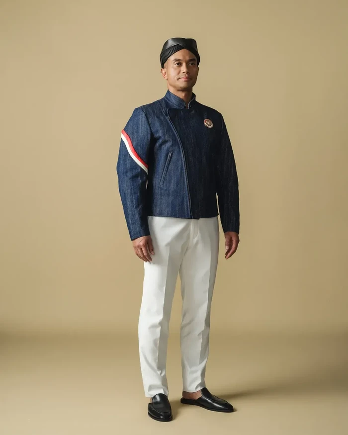 Desainer Didit Hediprasetyo memilih busana tradisional Indonesia sebagai outfit kontingen Indonesia di Opening Ceremony Olimpiade Paris 2024. Filosofi kesederhanaan busana tradisional diangkat menjadi konsep/Foto: Instagram.com/timindonesiaofficial