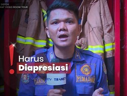 Viralnya Sosok Sandi, Pegawai Damkar Kota Depok yang Jujur dan Berani