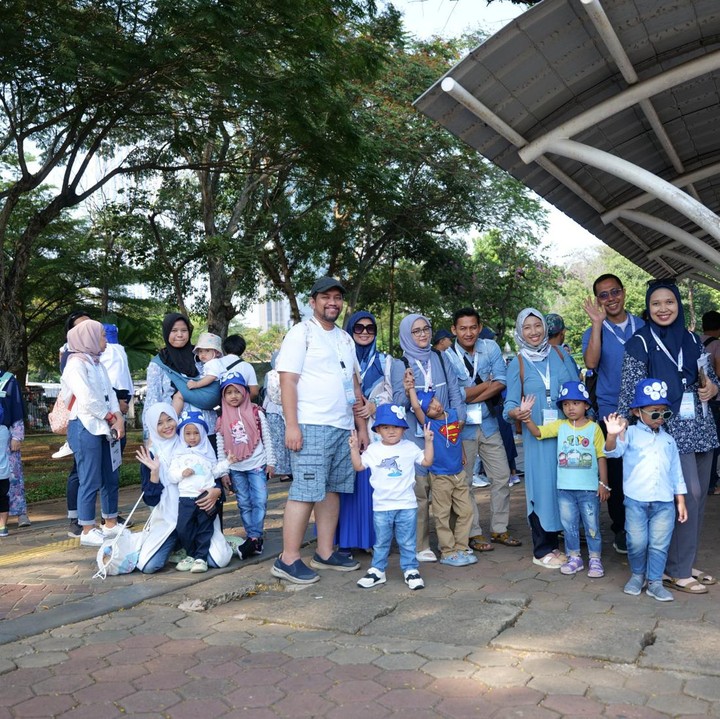 <p>Di hari pertama ini, Bunda, Ayah, dan Si Kecil terlihat semangat mengikuti berbagai kegiatan acara ini bersama-sama. (Foto: HaiBunda / Atmaja Kurniawan)</p>