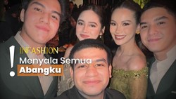 Fashion 3 Pasangan Baru di Resepsi Nikahan Aaliyah Massaid-Thariq Halilintar