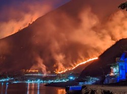 Bukit di Danau Toba Terbakar!