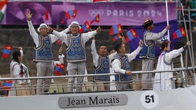 Pesona Seragam Mongolia di Olimpiade Paris Jadi Favorit Netizen