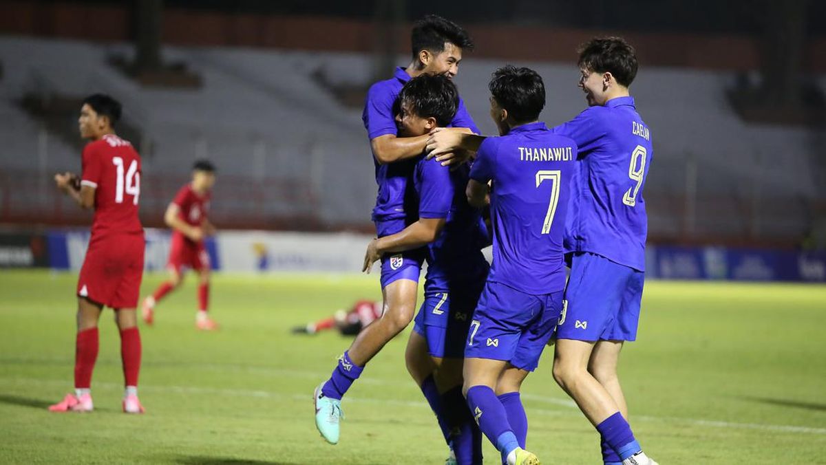 Keok dari Myanmar, Thailand U-17 Terancam Gagal Lolos ke Semifinal