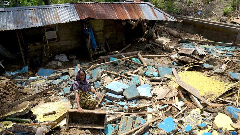 Banjir Rendam 4 Desa di Bone Bolango, 1 Orang Hanyut Terseret Arus