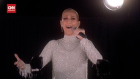 VIDEO: Momen Celine Dion Comeback Tampil di Olimpiade Paris 2024
