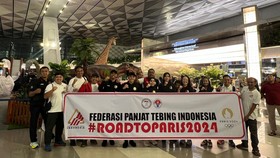 Tim Panjat Tebing Indonesia Terbang ke Paris, Optimis Bawa Pulang Emas