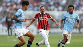 FOTO: Sempat Unggul Lewat Haaland, Man City Kalah dari AC Milan