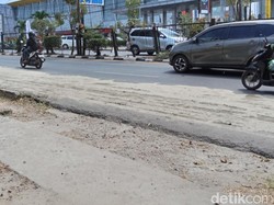 Ada Tumpahan Minyak di Jalan Soekamto Palembang, 6 Motor Tergelincir
