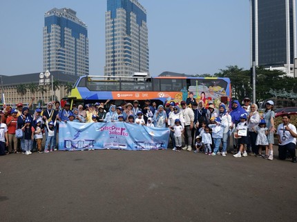 Discover Jakarta Day 2! Serunya Si Kecil Keliling Jakarta Naik Bus Tingkat & Belajar Sejarah