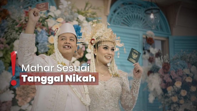 Biasa Nyeleneh, Dustin Tiffani Ngebut saat Ijab Kabul Nikahi Ditha