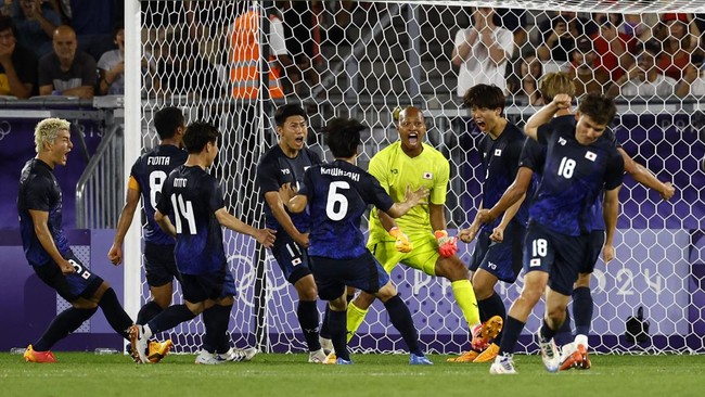 Tim Samurai Biru Berjaya di Olimpiade, Melaju ke Perempat Final