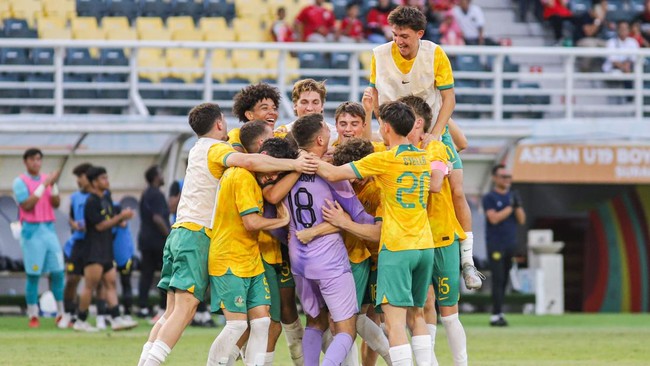 Pelatih Australia U-19 Trevor Morgan puas dengan perjuangan timnya merebut posisi peringkat ketiga di Piala AFF U-19 2024.