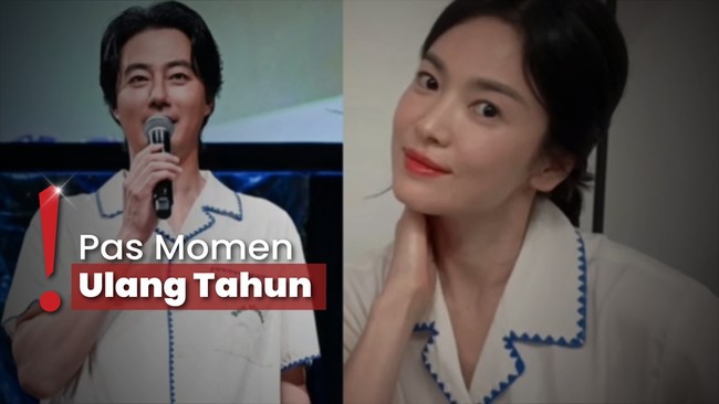 Jo In Sung & Song Hye Kyo Terciduk Pakai Baju Couple, Pacaran?