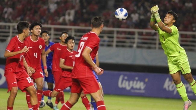 Timnas U-20 Indonesia Berjuang Ketat Melawan Argentina, Tertinggal 0-1 di Babak Pertama