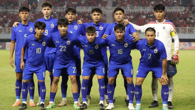 Thailand Sial di Drawing Piala Asia U-20: Satu Grup Jepang dan Korea