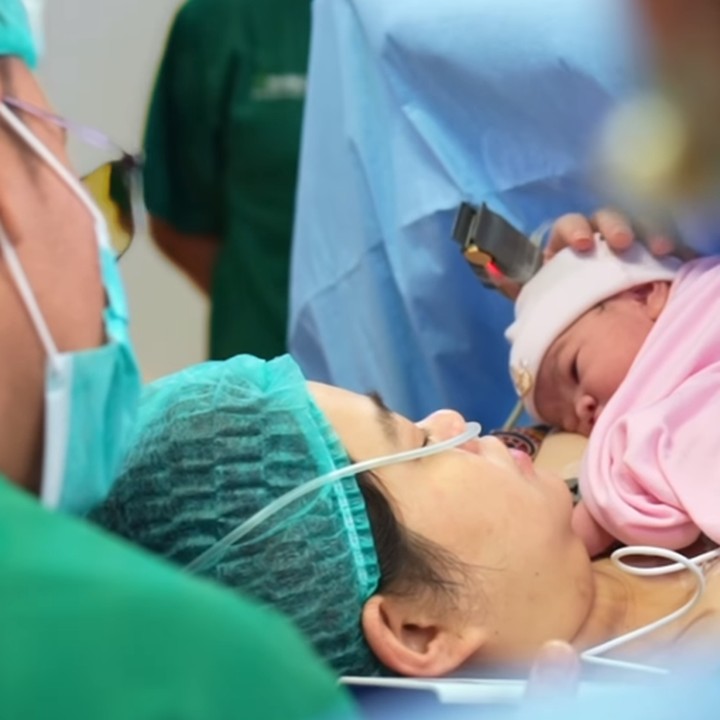 <p>Oliv melahirkan pada Sabtu (27/7/2024) di RS Bunda Jakarta. Sang putri pun diberikan nama yang sangat cantik, yakni Gabriella Allan Soemargo. (Foto: Instagram: @sumargodenny)</p>