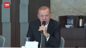 VIDEO: Erdogan Sebut Turki Bisa Kerahkan Pasukan Setop Agresi Israel