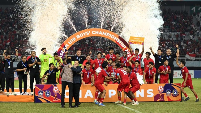 Para pemain Timnas Indonesia U-19 yang berhasil menyamai torehan 11 tahun silam setelah meraih gelar Piala AFF U-19 2024 diharapkan bisa terus berkembang.