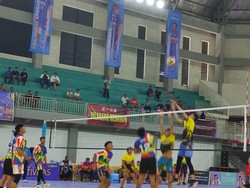 42 Klub Bola Voli Ramaikan Bhayangkara Cup di Bojonegoro