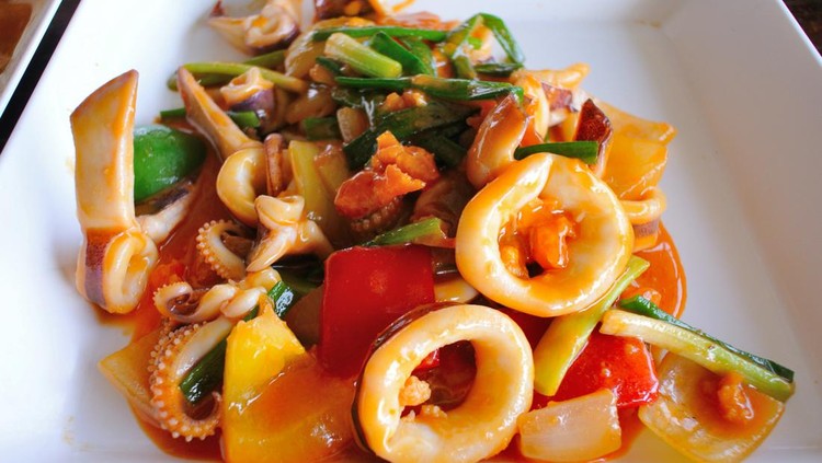 Cumi Asam Manis