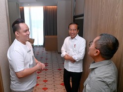 Hari Ketiga di IKN, Jokowi Tinjau Hotel Nusantara