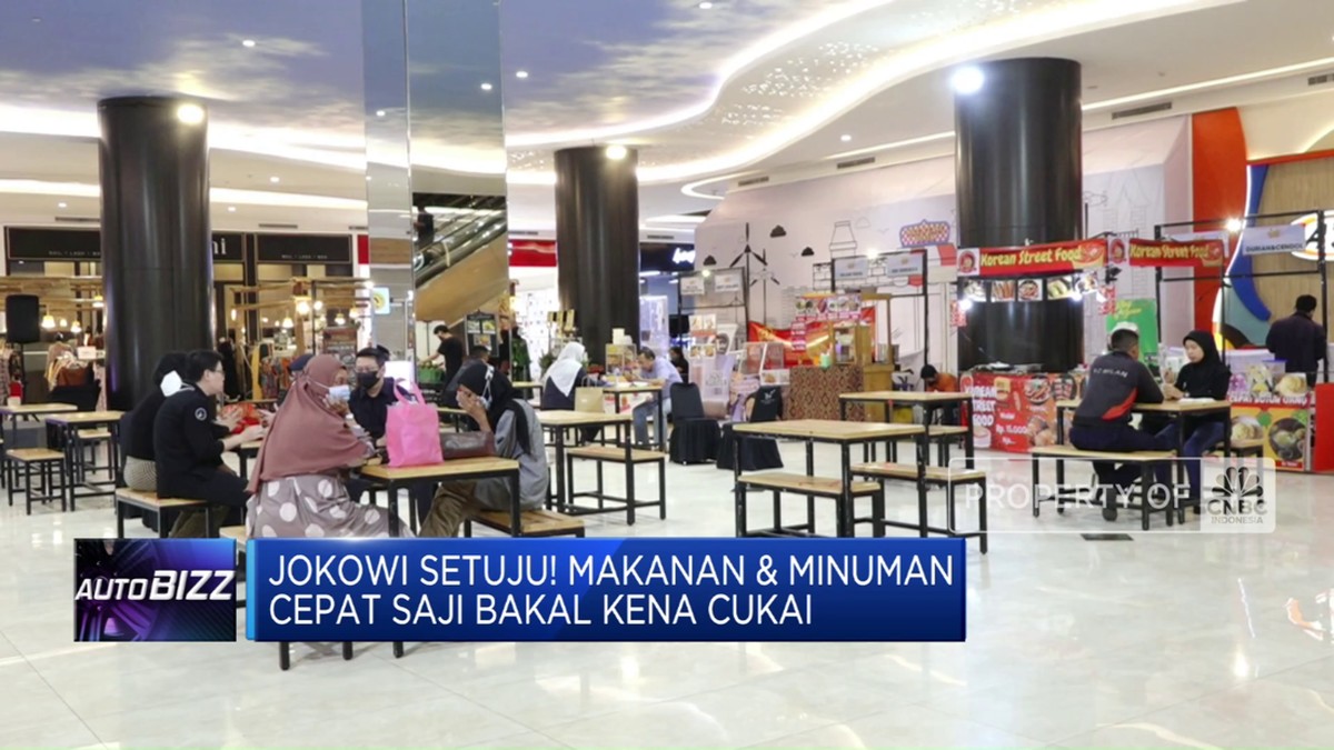 Jokowi Setuju! Makanan dan Minuman Cepat Saji Bakal Kena Cukai