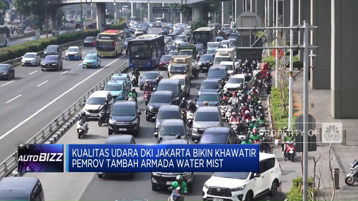 Kualitas Udara Jakarta Bikin Khawatir, Pemrov Tambah Armada Water Mist