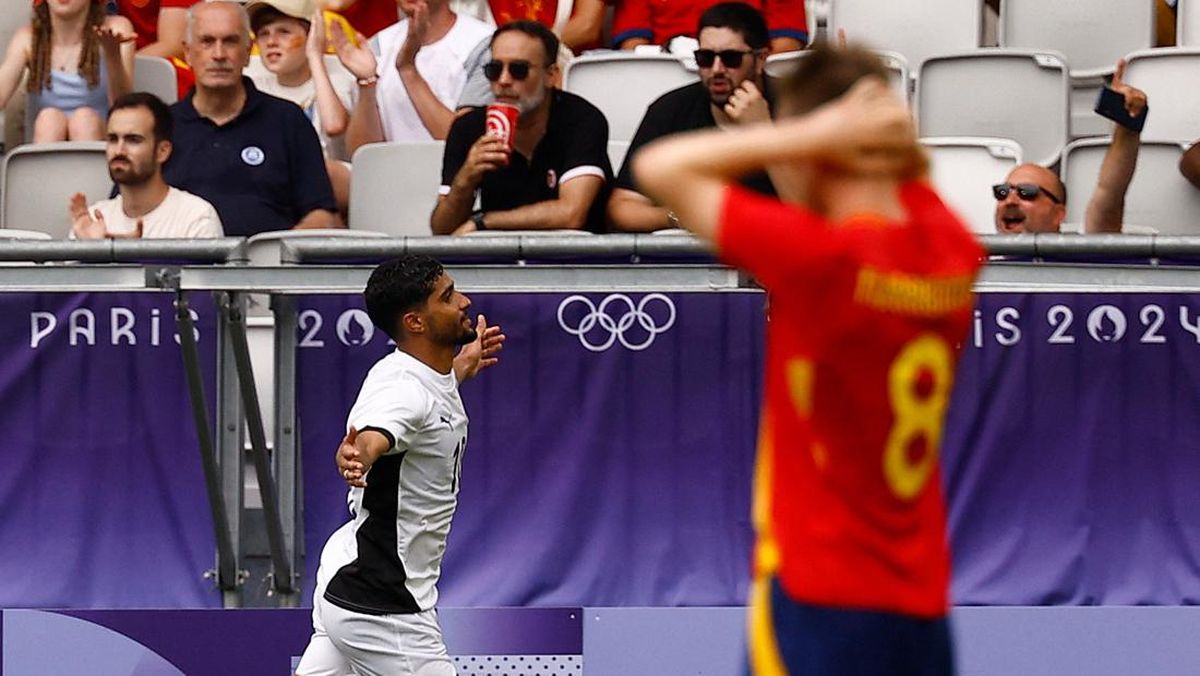 Hasil Olimpiade: Mesir Bungkam Spanyol, Rebut Status Juara Grup C