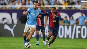FOTO: Drama Adu Penalti Barcelona Kalahkan Man City
