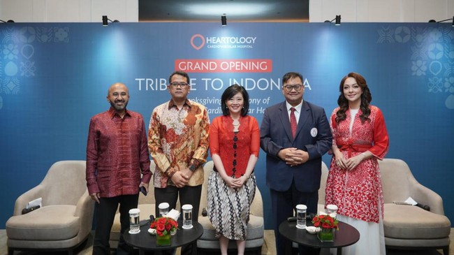 Heartology Cardiovascular Hospital menjadi gerakan untuk jantung Indonesia yang lebih sehat, sekaligus sebagai wujud medical excellence di Indonesia.
