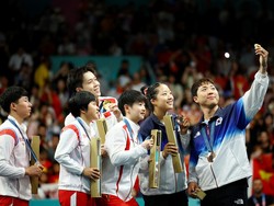 Selfie bareng Atlet Korsel di Olimpiade Paris 2024, Atlet Korut Terancam Dipenjara
