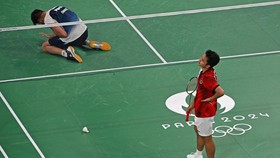 FOTO: Langkah Anthony Ginting Terhenti di Olimpiade Paris