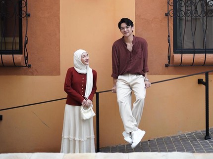 5 Potret Dinda Hauw dan Rey Mbayang Liburan di Thailand, Romantis Bun