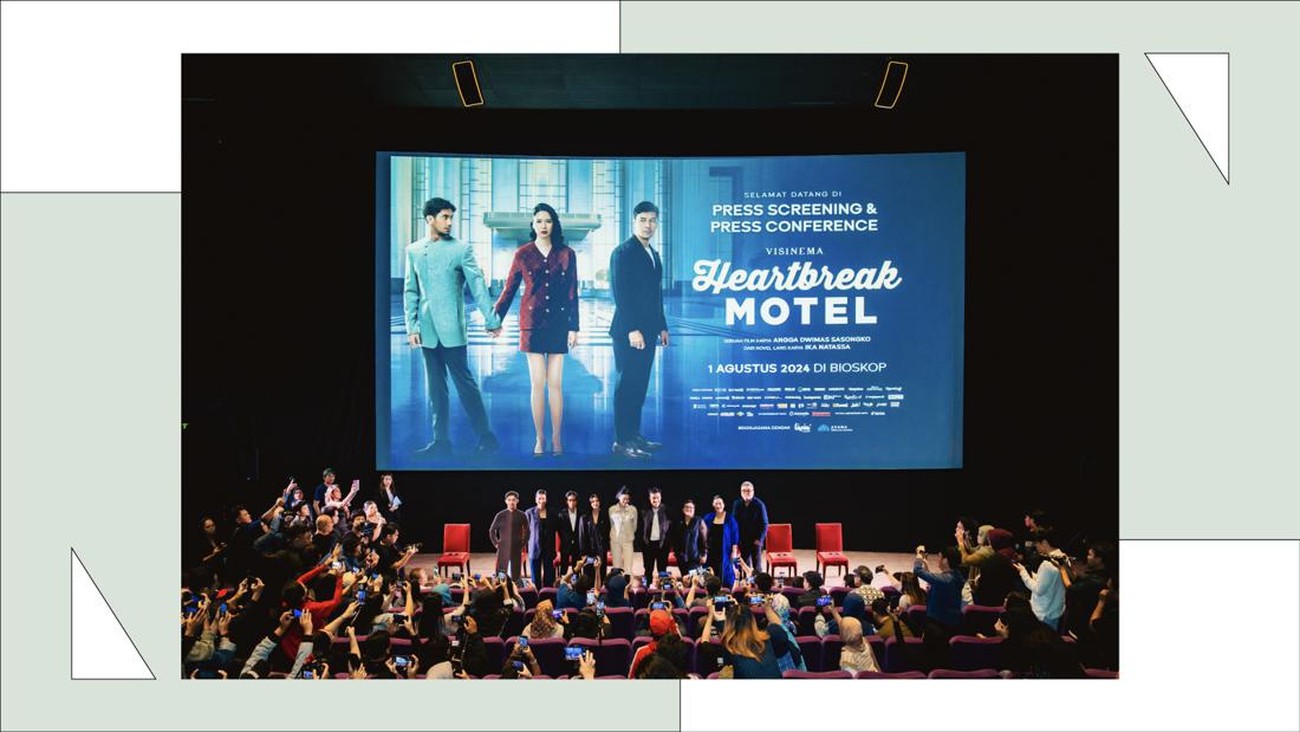 'Heartbreak Motel': Romantika Tiga Arah Laura Basuki, Chicco Jerikho, dan Reza Rahadian