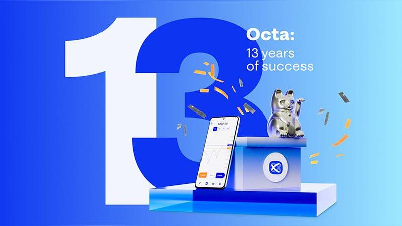 Octa, penyedia layanan e-brokerage global, merayakan ulang tahunnya yang ke-13 pada musim panas ini.