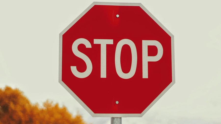 ilustrasi stop