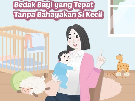 Tips Penggunaan Bedak Bayi yang Tepat Tanpa Bahayakan Si Kecil