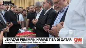 Jenazah Pemimpin Hamas Tiba di Qatar