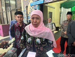 Respons Khofifah soal Risma Digadang-gadang Jadi Rival di Pilgub Jatim