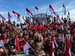 Sambut HUT RI, Papua Tengah Bagi 10 Ribu Bendera dan Gelar Pesta Rakyat