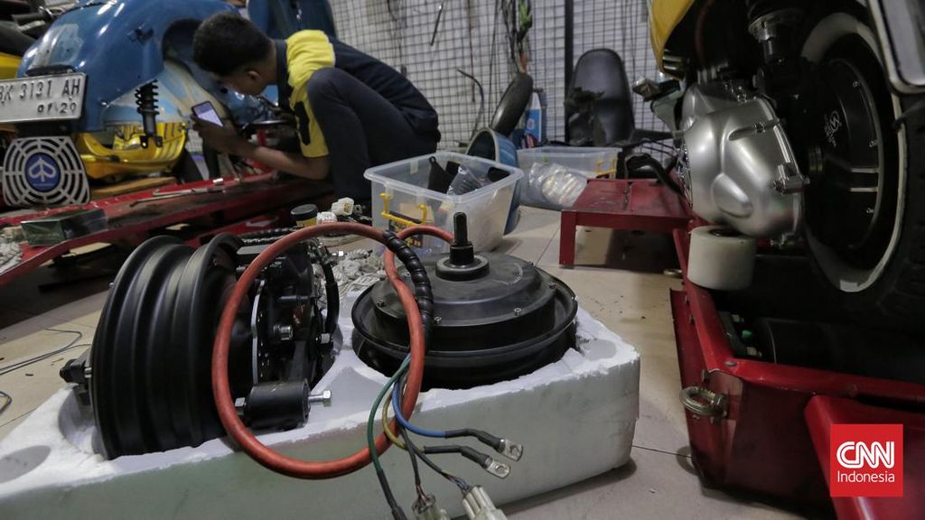 Target Konversi 120 Juta Motor Listrik, Berapa yang Terealisasi?