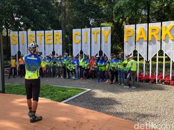 Syahdunya Suasana Sister City Park di Bandung
