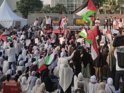 Polisi Terjunkan 1.309 Personel Kawal Aksi Bela Palestina di Depan Kedubes AS