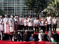 HNW Ikut Aksi Bela Palestina di Kedubes AS, Serukan Penghentian Genosida