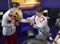 Romantis, Atlet China Huang Yaqiong Dilamar Usai Raih Medali Emas Olimpiade 2024