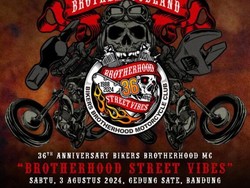 Ada HUT Bikers Broterhood MC, Jalan Diponegoro Ditutup Selama 2 Hari