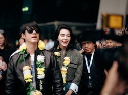 Reaksi Mario Maurer dan Davika Hoorne Dapat Sambutan dari Fans Indonesia