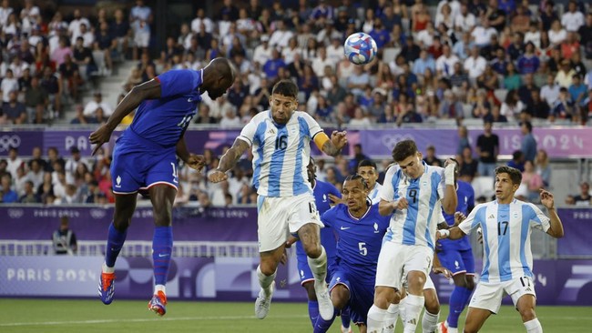 Prancis Menaklukkan Argentina dalam Pertarungan Mendebarkan Menuju Semifinal Olimpiade