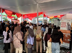 Pencari Kerja Serbu Job Fair di Paguyuban Pasundan