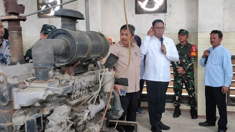 Wakil Menteri Pertanian (Wamentan) Sudaryono memastikan Rumah Pompa Tambakromo yang ada di Kabupaten Pati